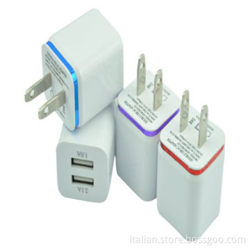 Wall Charger for iPhone/iPad, Bling Circle Design